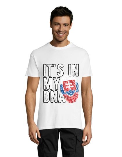 Slovačka - It's in my DNA muška majica kratkih rukava bijela 2XS