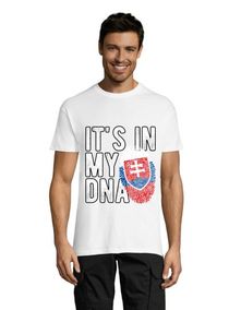 Slovačka - It's in my DNA muška majica bijela L