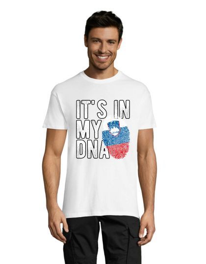 Slovenia - It's in my DNA muška majica bijela S