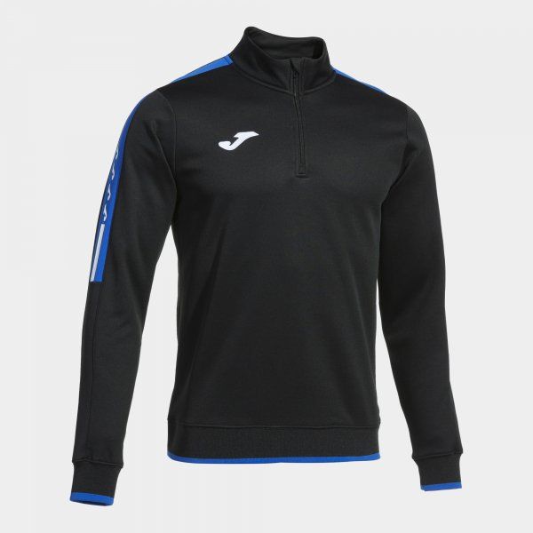 SUDADERA OLIMPIADA NEGRO ROYAL 2XS