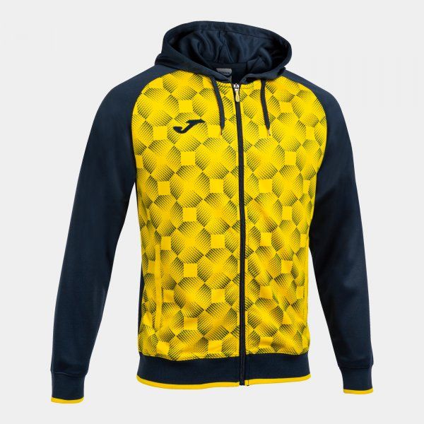 SWEATSHIRT SUPERNOVA III ZIP-UP HOODIE majica tamnožuta S