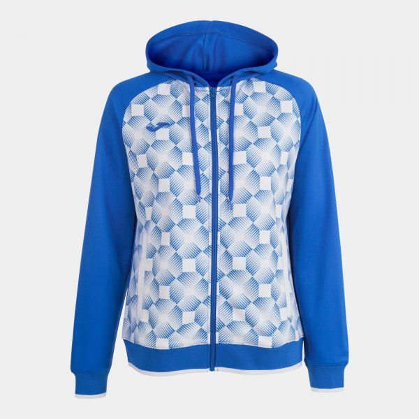 SUPERNOVA III ZIP-UP HOODIE majica azurno bijela L