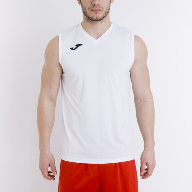 SLEEVELESS BASIC T-SHIRT COMBI sportska majica bez rukava bijela 6XS-5XS