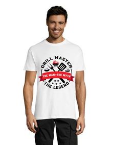 The Legend - Grill Master muška majica kratkih rukava bijela 3XL
