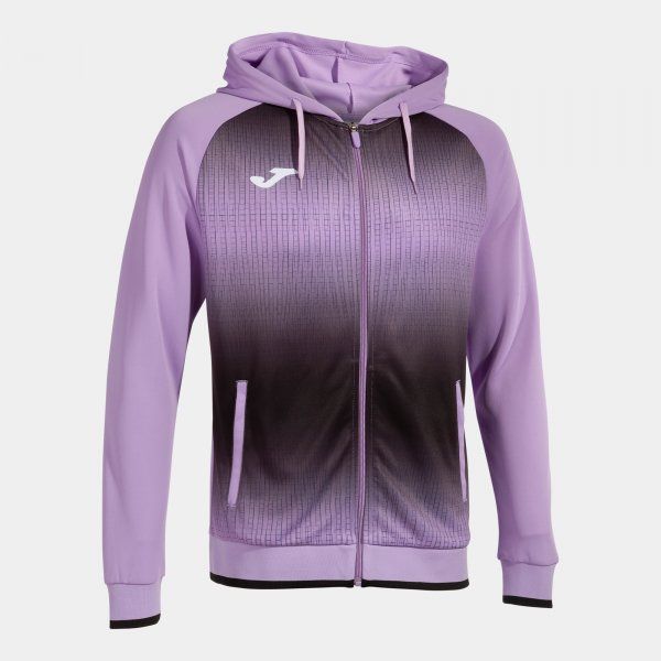 TIGER V ZIP-UP HOODIE majica ljubičasta S