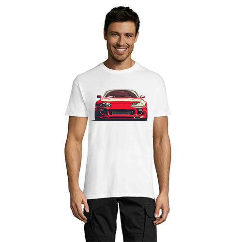 Toyota - Supra RED muška majica kratkih rukava bijela 5XL