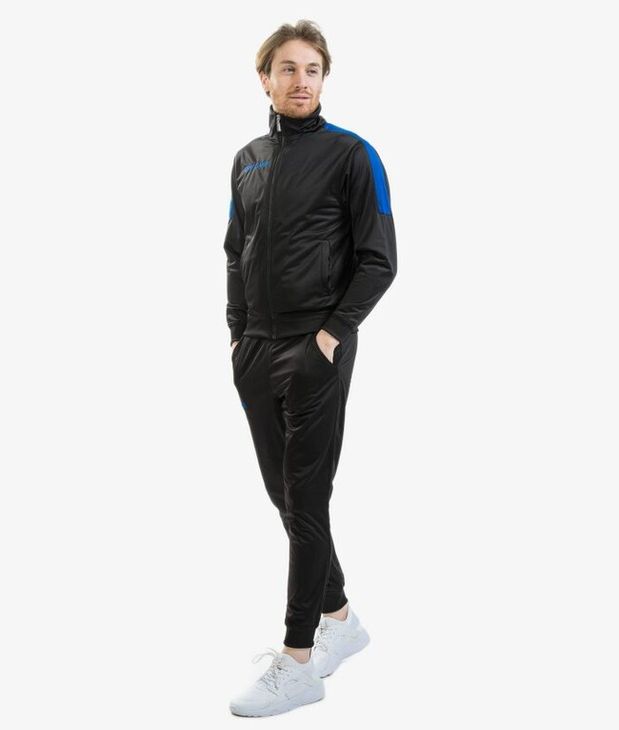 TUTA REVOLUTION TRIACETATO NERO/AZZURRO Tg. 2XS