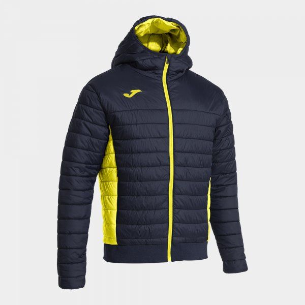 URBAN V BOMBER JACKET NAVY YELLOW L